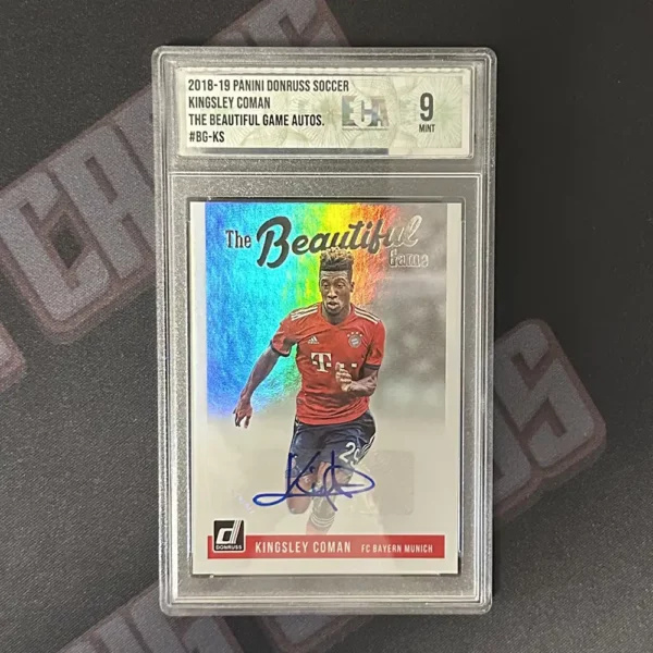 Kingsley Coman - Panini Donruss Soccer 2018-19