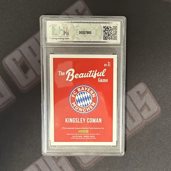 Kingsley Coman - Panini Donruss Soccer 2018-19 - Image 2