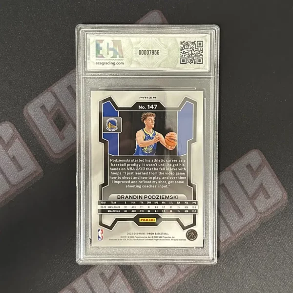 Brandin Podziemski - Panini Prizm 2023-24 - Image 2