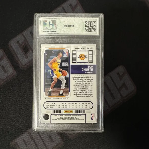 Max Christie - Panini Contenders Optic 2022/23 - Image 2