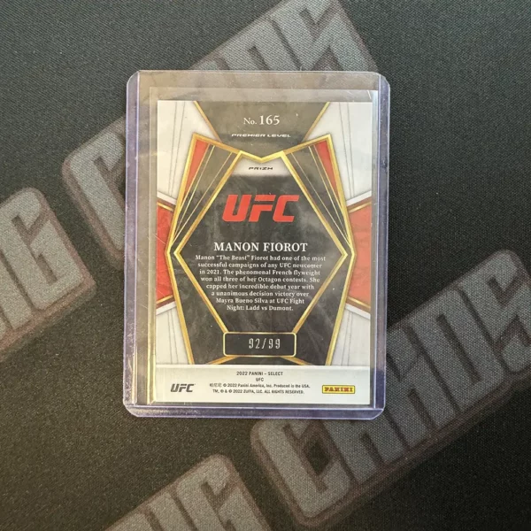 Manon Fiorot - Panini Select UFC 2022 - Image 2