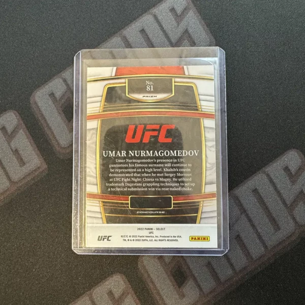 Umar Nurmagomedov - Panini Select UFC 2022 - Image 2