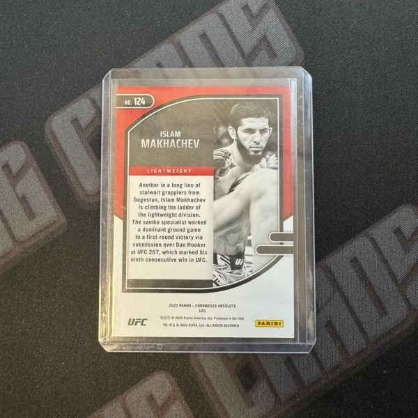 Islam Makhachev - Panini Chronicles UFC 2022 - Image 2