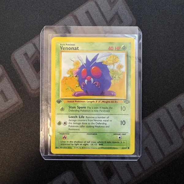 Venonat - Pokemon Jungle First Edition