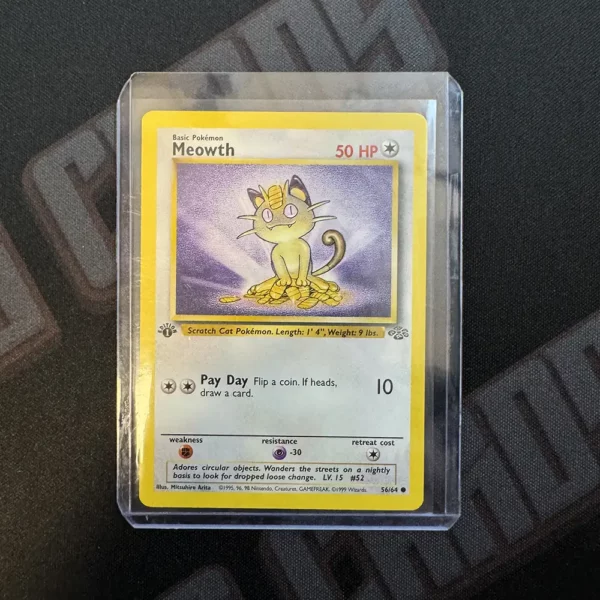 Meowth - Pokemon Jungle First Edition