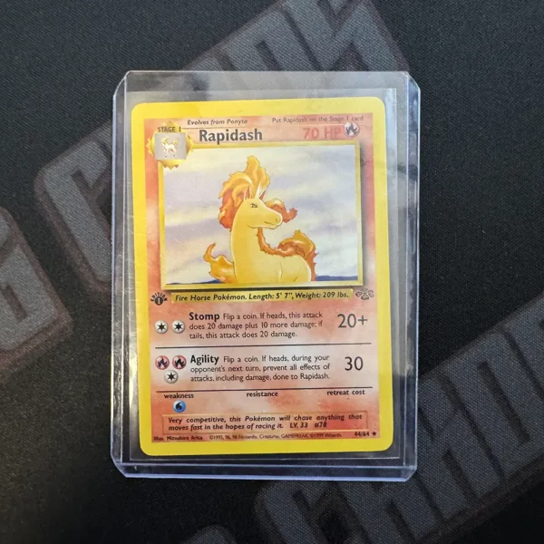 Rapidash - Pokemon Jungle First Edition