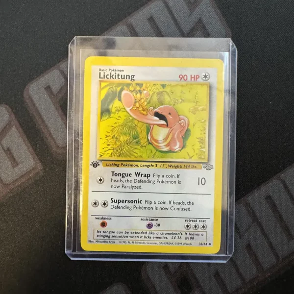 Lickitung - Pokemon Jungle First Edition