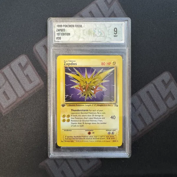 Zapdos - Pokemon FOSSIL 1999