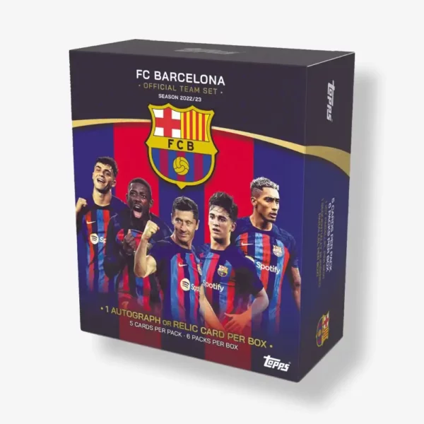 2022/23 Topps Barcelona Team Set