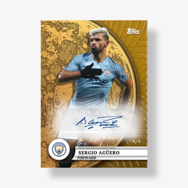 2024-25 Topps Manchester City Blue Moon Hobby Box - Image 2