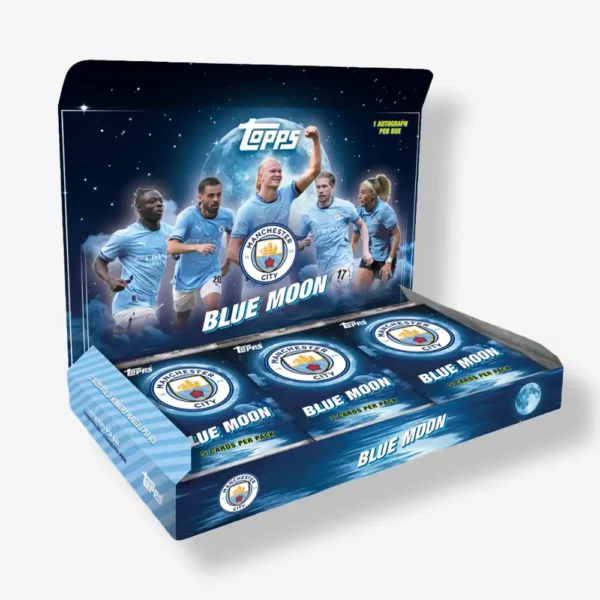 2024-25 Topps Manchester City Blue Moon Hobby Box