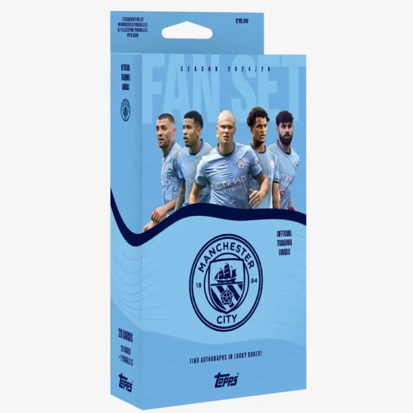 2024-25 Topps Manchester City Fan Set