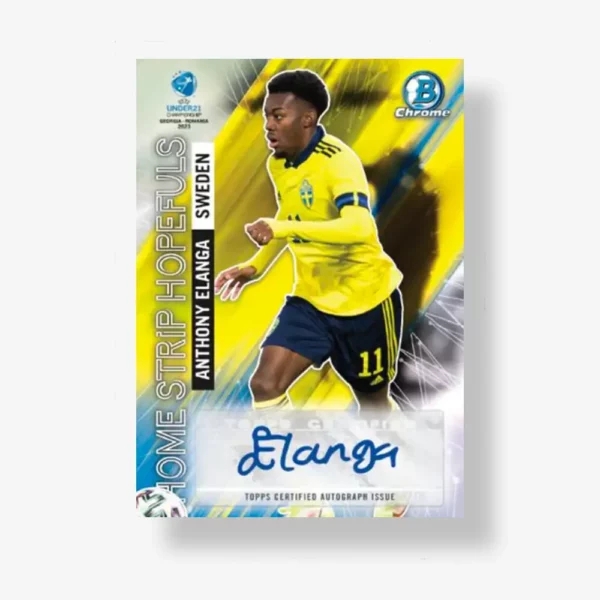 2022 Topps Bowman Chrome: Road to UEFA U21 EURO Hobby Box LITE - Image 2