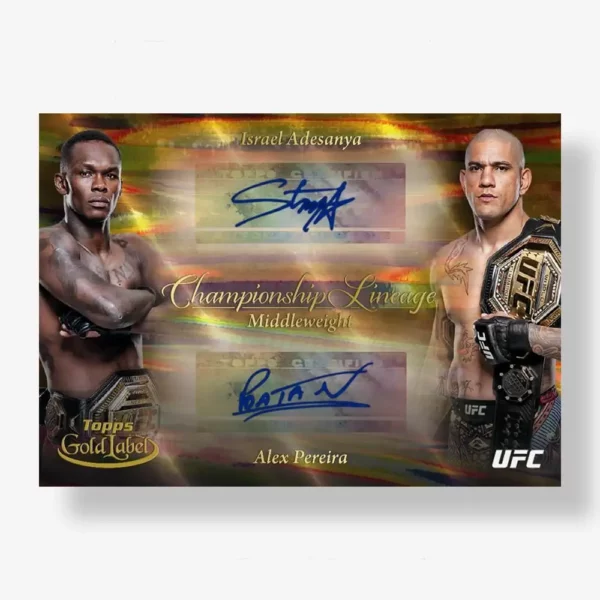 2024 Topps Gold Label UFC - Hobby Box - Image 4