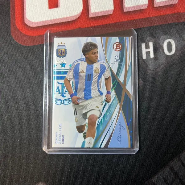 Ezequiel Zeballos - Topps Argentina Lineage 2024