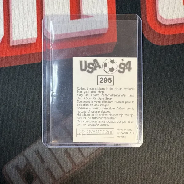 Hristo Stoichkov - Panini USA 94 - Image 2