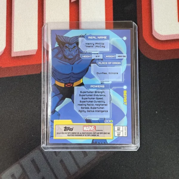 Uncanny Beast - Topps Finest X-Men - Image 2