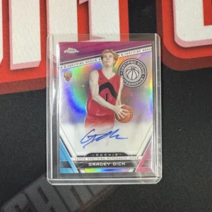 Gradey Dick - Topps Chrome