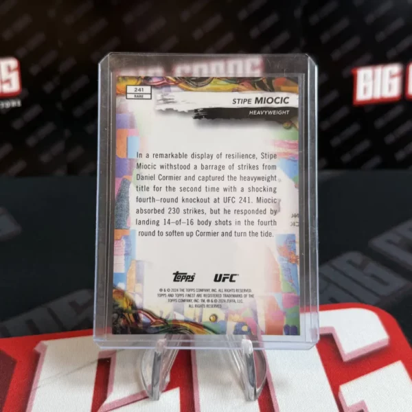 Stipe Mocic - Topps Finest - Image 2