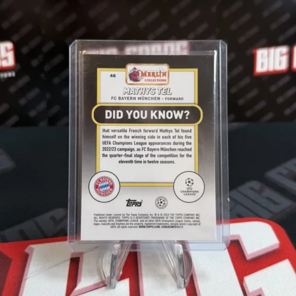 Mathys Tel - Topps merlin - Image 2