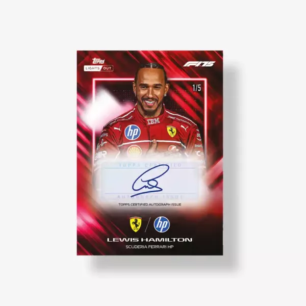 2025 Topps Formula 1 Lights Out Hobby Box - Image 3