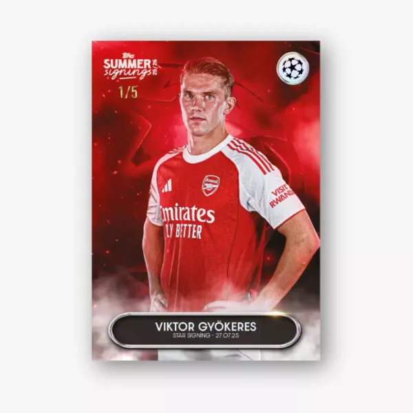 2025/26 Topps UCC Summer Signings - Image 2