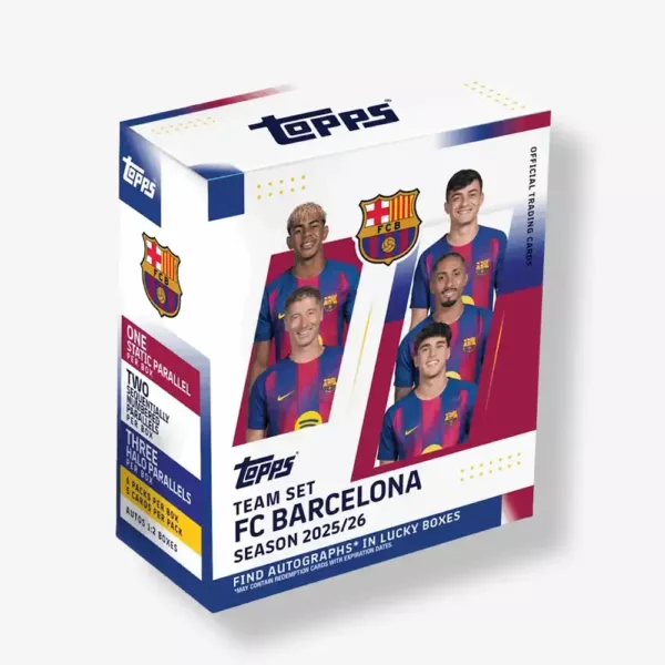 2025-26 Topps Barcelona Team set Full Case 20x Box Break #498 - Image 2