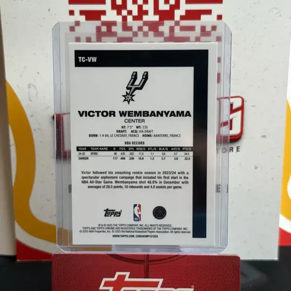 Victor Wembanyama - Topps Basketball Flagship - Image 2