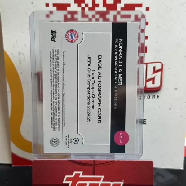 Konrad Laimer - Topps Chrome - Image 2