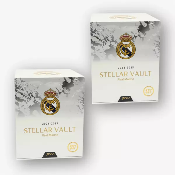 2024-25 Daka Real Madrid Stellar Vault 2x Hobby Box Break #528 - Image 2