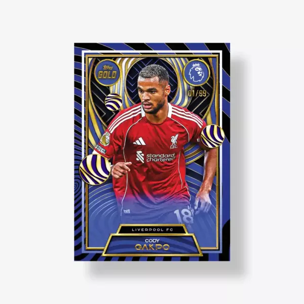 2025-26 Topps Gold Premier League Hobby box - Image 3