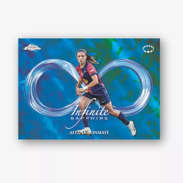2024-25 Topps Chrome Sapphire UEFA Women's Champions League - Hobby Box - Image 3