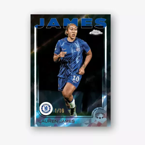 2024-25 Topps Chrome Sapphire UEFA Women's Champions League - Hobby Box - Image 2