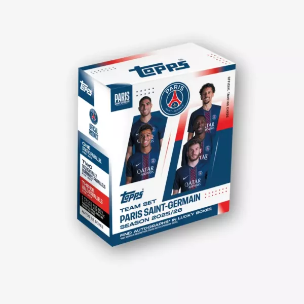 2025-26 Topps Team Set Paris Saint-Germain 20 x Box Full Case Break #577 - Image 2