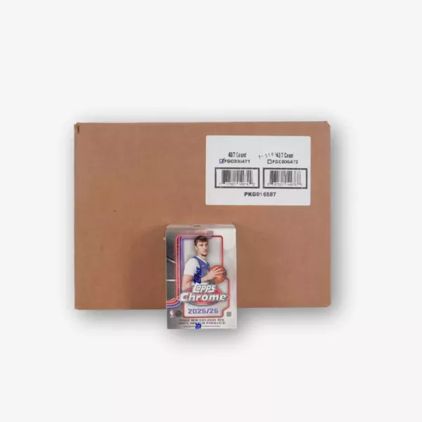 2025-26 Topps Chrome Basketball FULL CASE 40 x VALUE Box Break #561 - Image 2