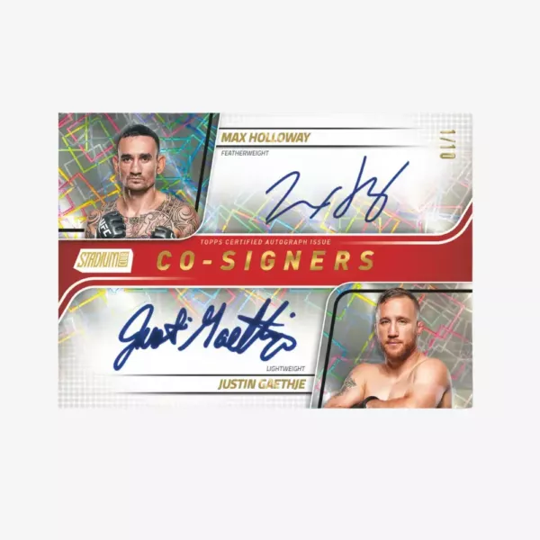 2025 Topps Stadium Club UFC Hobby Box - Image 3