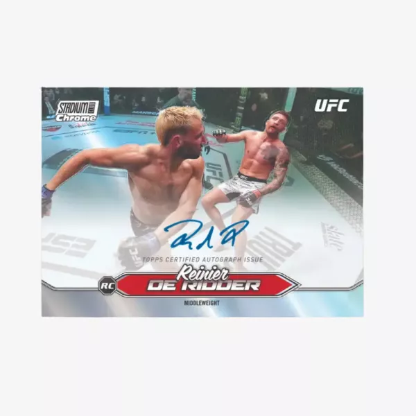 2025 Topps Stadium Club UFC Hobby Box - Image 2
