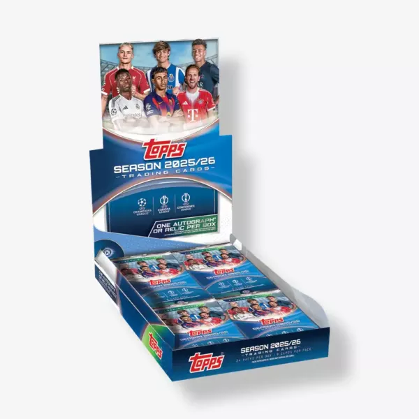 2025-26 Topps UEFA Club Competitions Full Case 12x Hobby Box Break #563 - Image 2