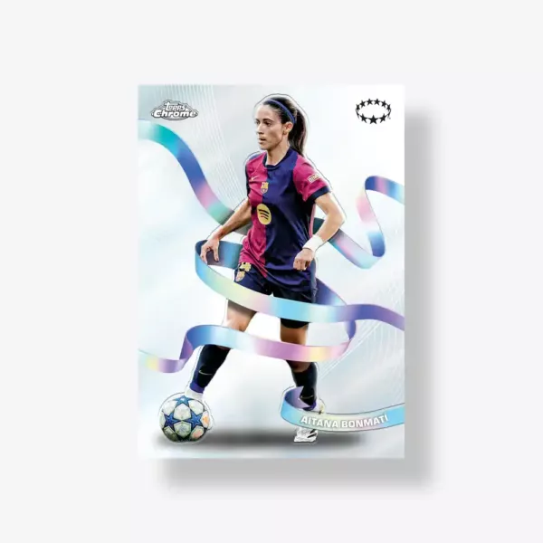 2024-25 Topps Chrome UEFA Women's Champions League Value Box - Image 2