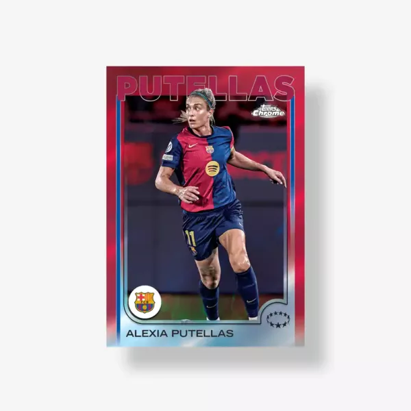 2024-25 Topps Chrome UEFA Women's Champions League Value Box - Image 4