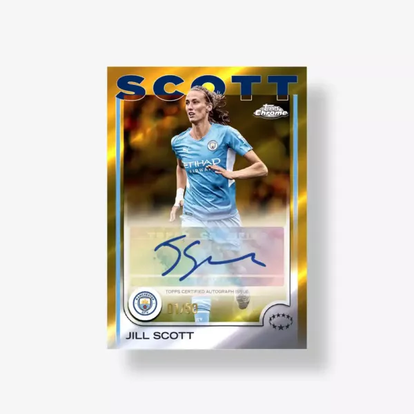 2024-25 Topps Chrome UEFA Women's Champions League Value Box - Image 3