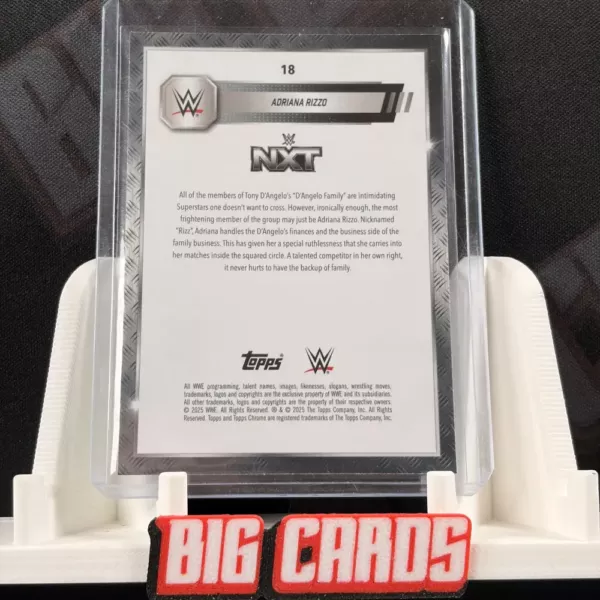 Adriana Rizzo - Topps Chrome WWE - Image 2