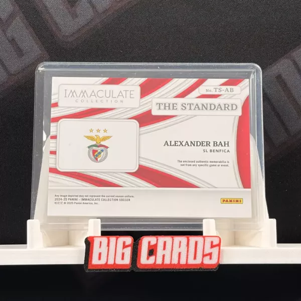 Alexander Bah - Panini Immaculate - Image 2