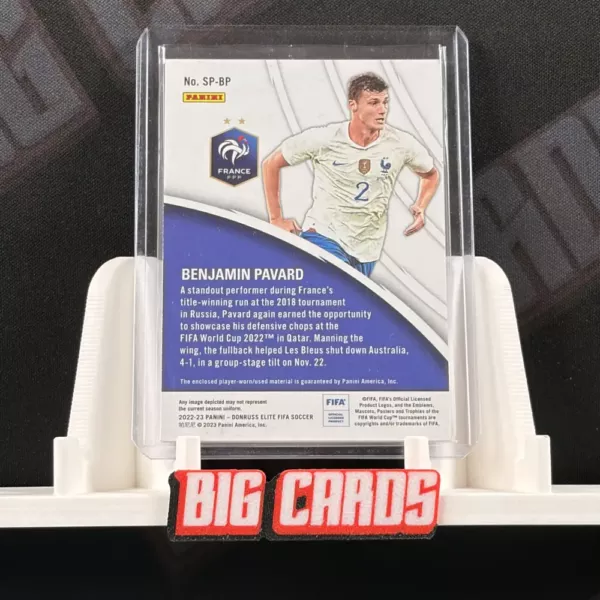 Benjamin Pavard - Panini Donruss - Image 2