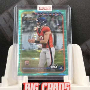 Bo Nix - Topps Chrome