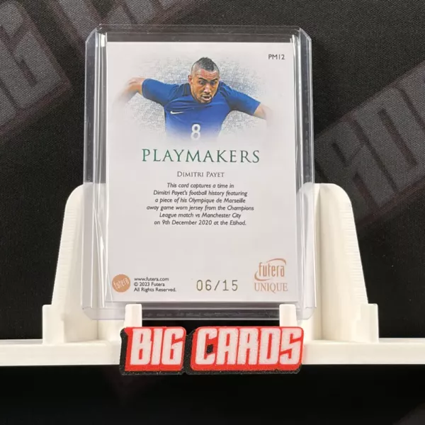 Dimitri Payet - Futera Unique - Image 2