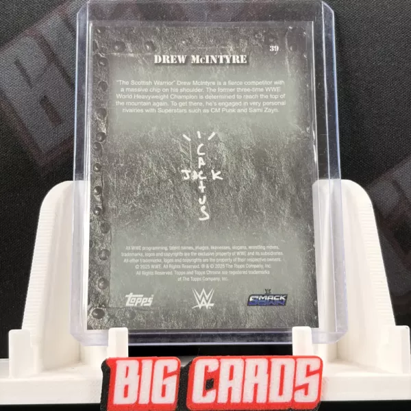 Drew McIntyre - Topps Chrome WWE - Image 2