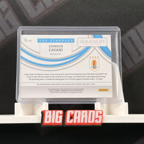 Edinson Cavani - Panini Immaculate - Image 2