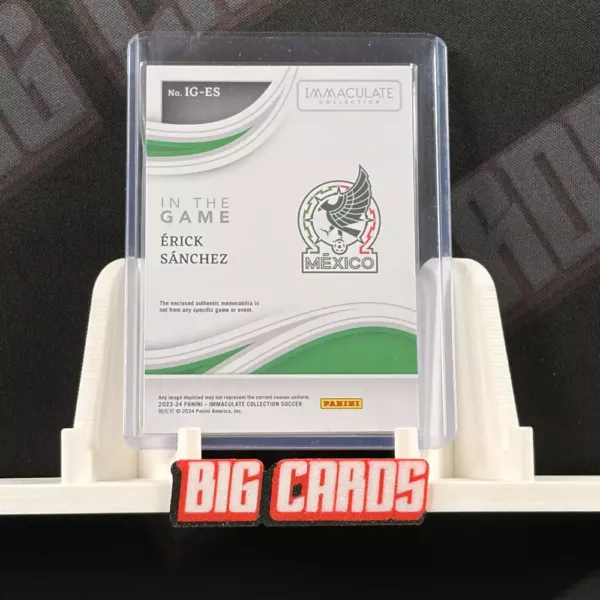 Erick Sanchez - Panini Immaculate - Image 2