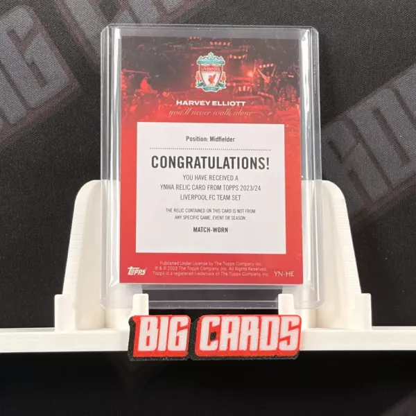 Harvey Elliott - Topps Liverpool FC Team Set - Image 2